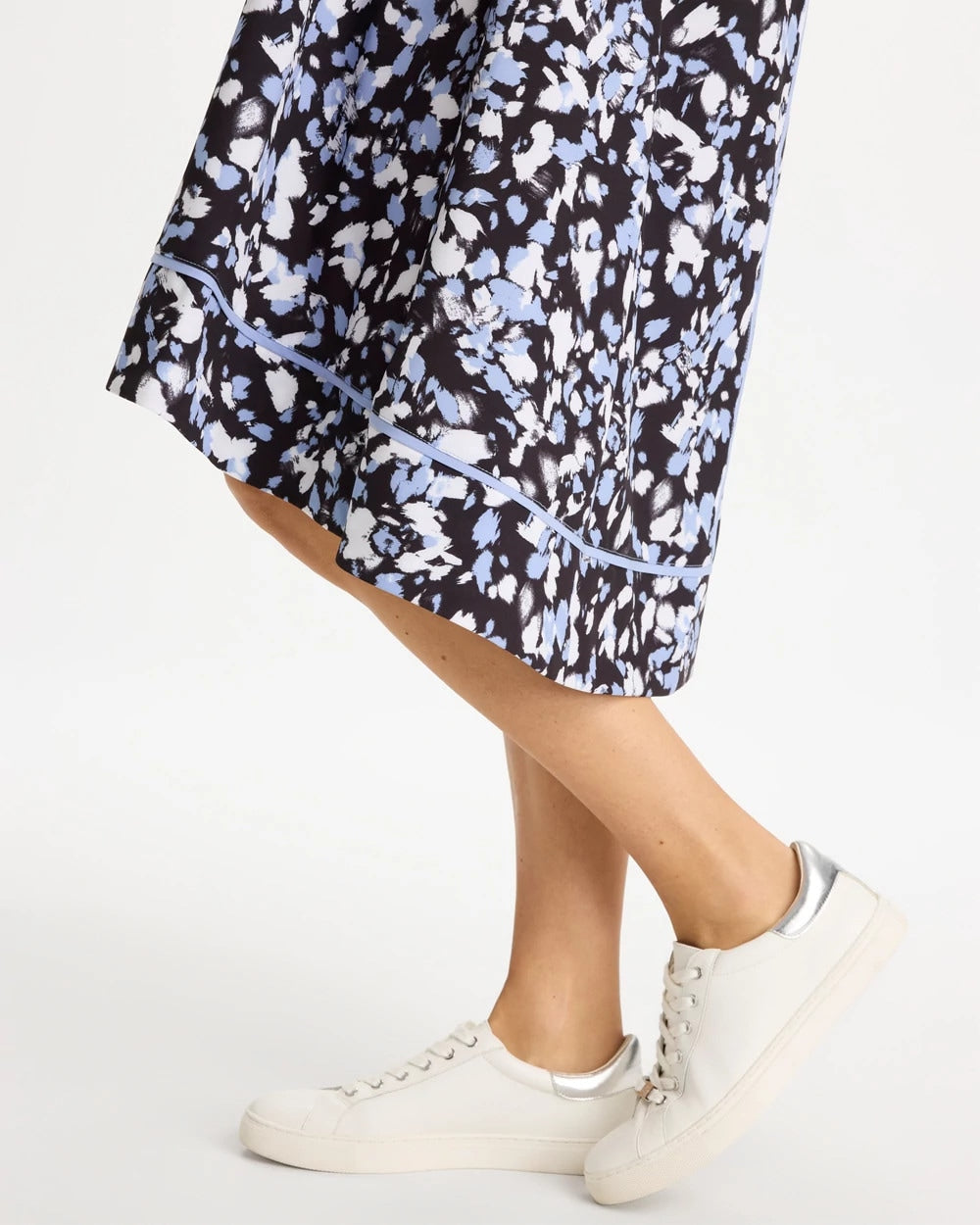 Chico's Latest - Zenergy® UPF Posh Dots Midi Dress Blue Muse