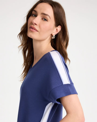 Chico's Deals - Zenergy® Soft Contrast Dress Starlit Navy