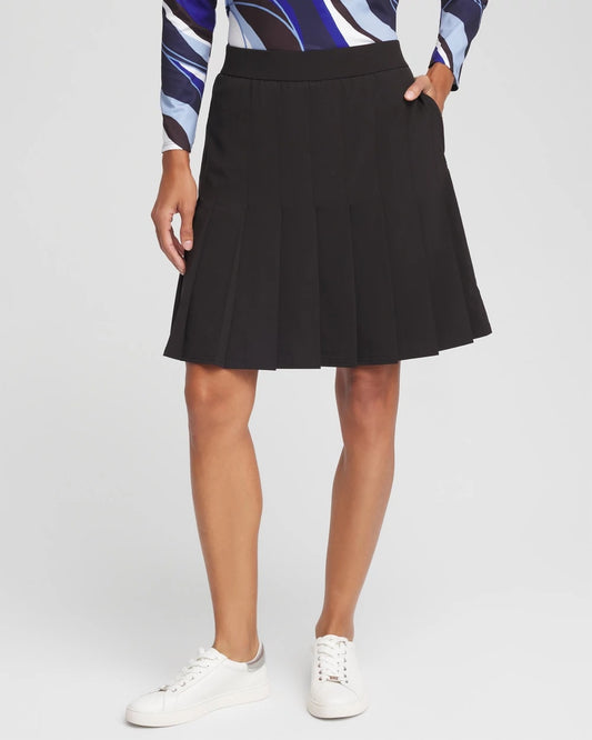 Chico's Recommended - Zenergy® UPF Pleated Skort Black