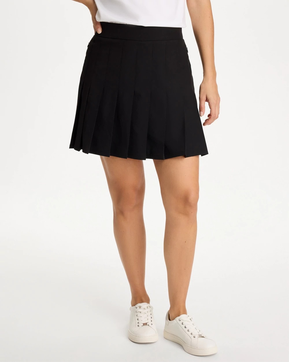 Chico's Best Seller - Zenergy® UPF Pleated Skort Black