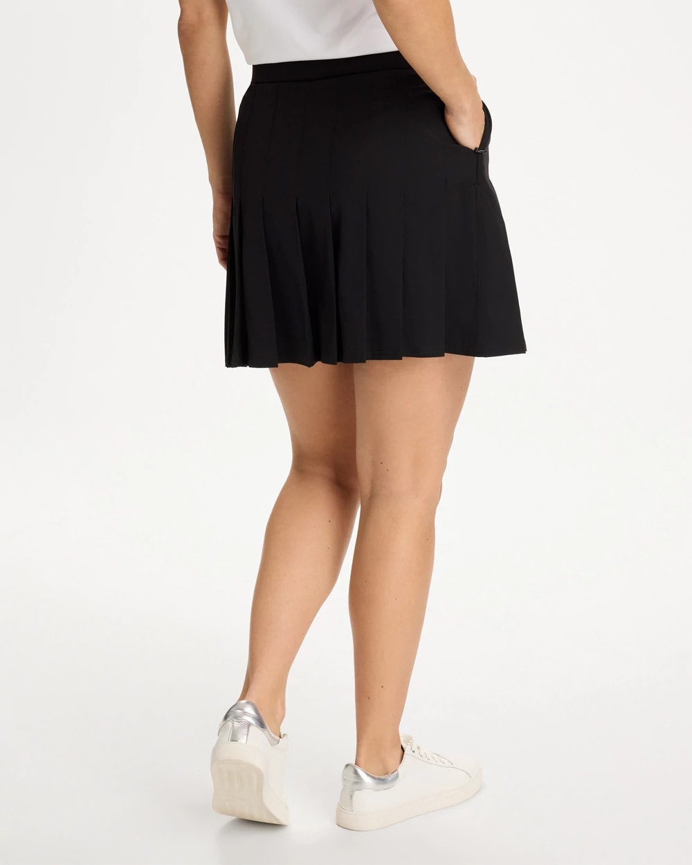 Chico's Best Seller - Zenergy® UPF Pleated Skort Black
