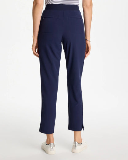 Chico's Discount - Zenergy® UPF Rib Mix Ankle Pants Passport Blue