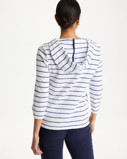 Chico's Recommended - Zenergy® Jersey Striped Pullover Top Passport Blue