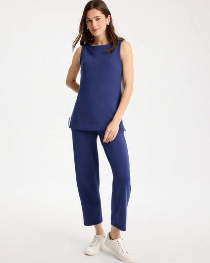 Chico's Latest - Zenergy® Soft Contrast Tank Starlit Navy