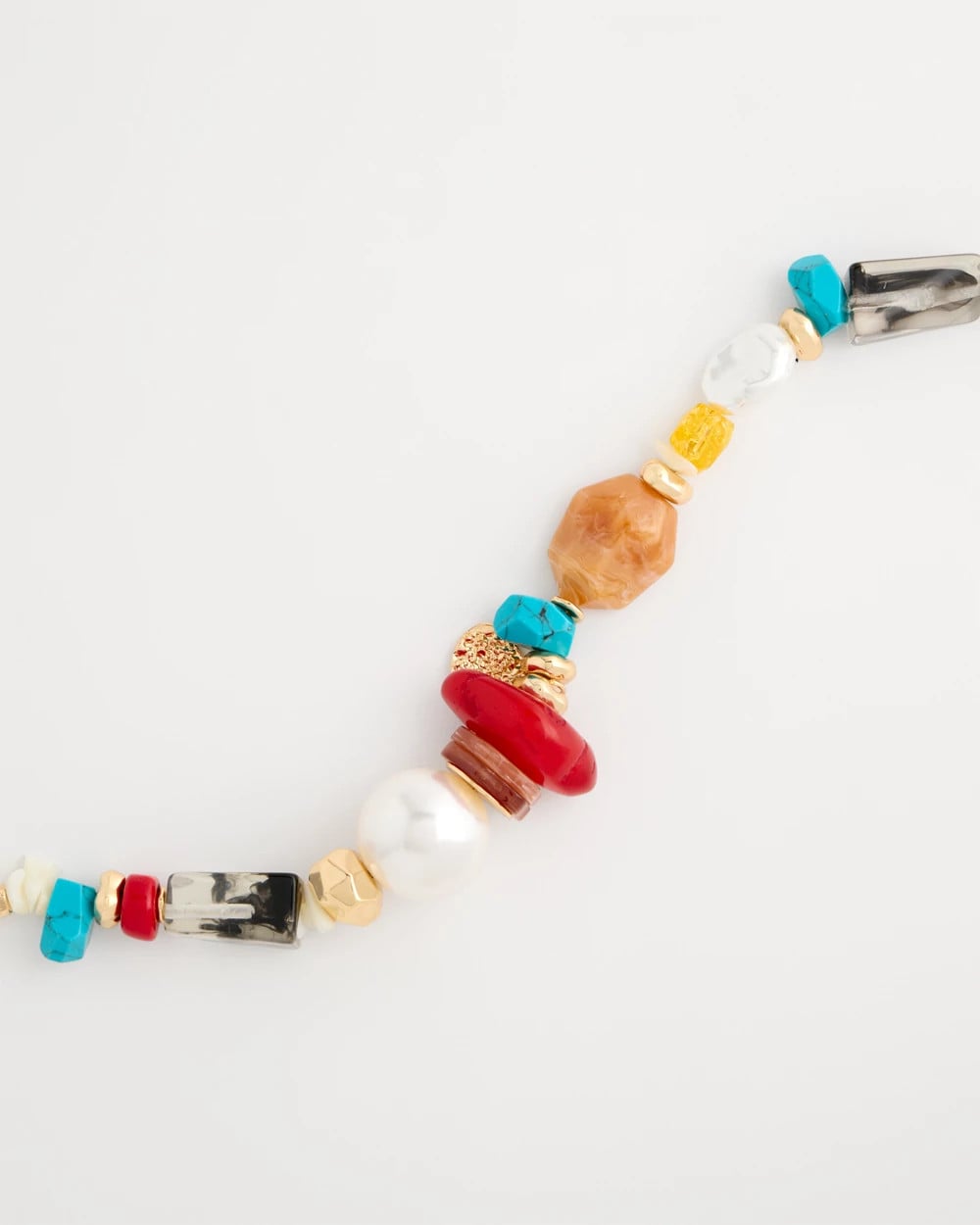 Chico's Sale - Chico's Originals Short Beaded Necklace Multi