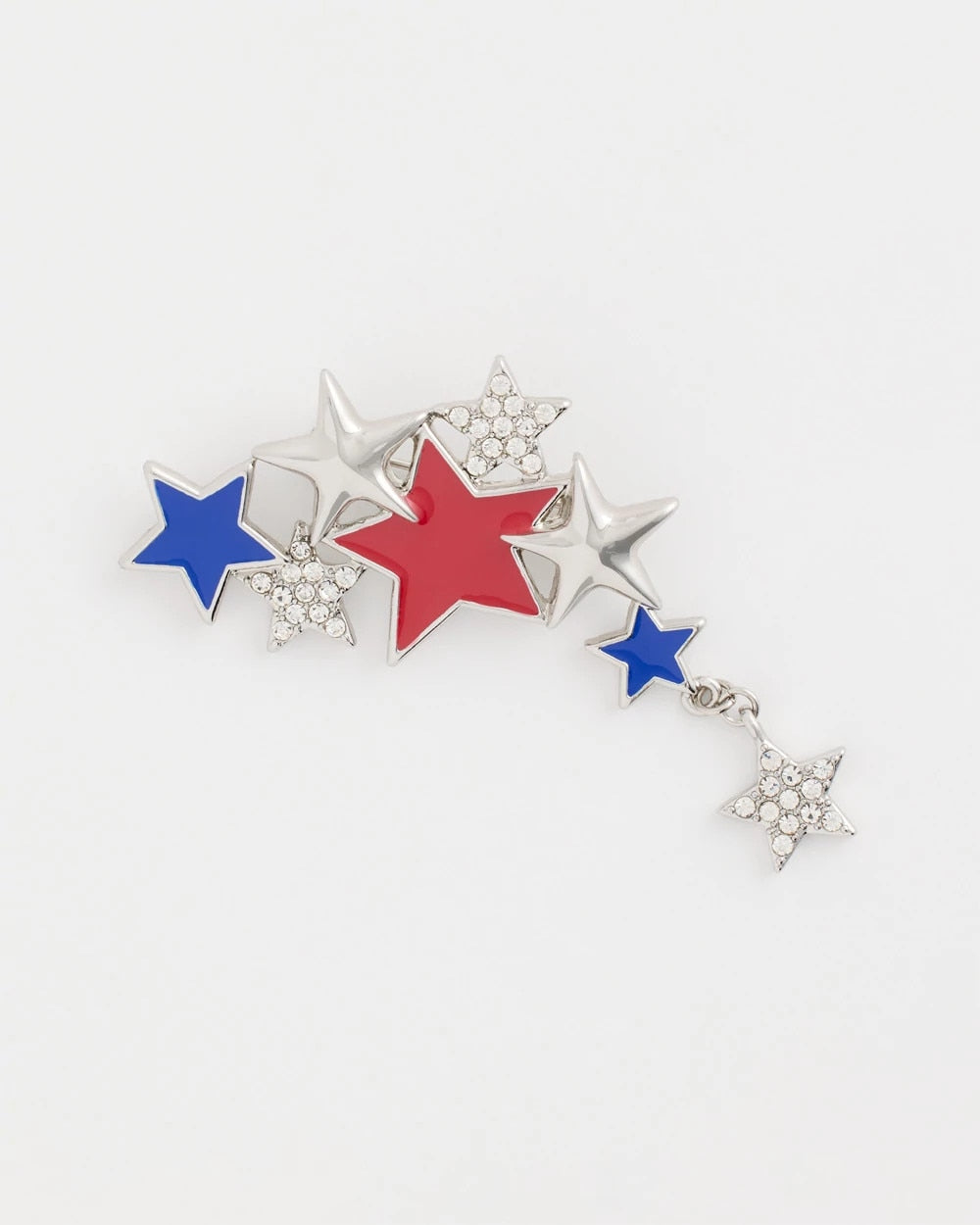 Chico's Smart Buy - Americana Star Brooch Multi