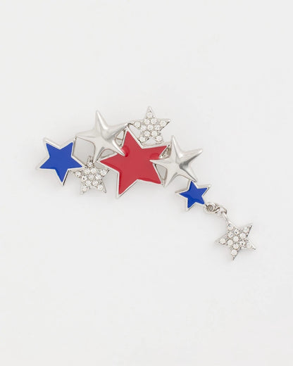 Chico's Smart Buy - Americana Star Brooch Multi