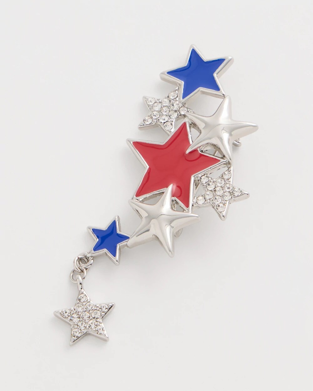 Chico's Smart Buy - Americana Star Brooch Multi
