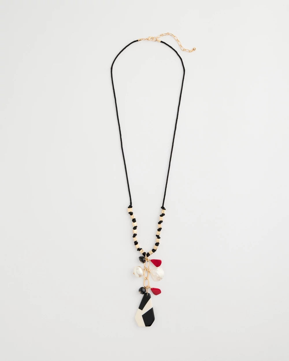 Chico's Best Price - Corded Short Pendant Necklace Multi