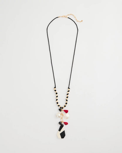 Chico's Best Price - Corded Short Pendant Necklace Multi