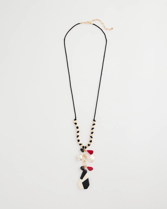 Chico's Best Price - Corded Short Pendant Necklace Multi