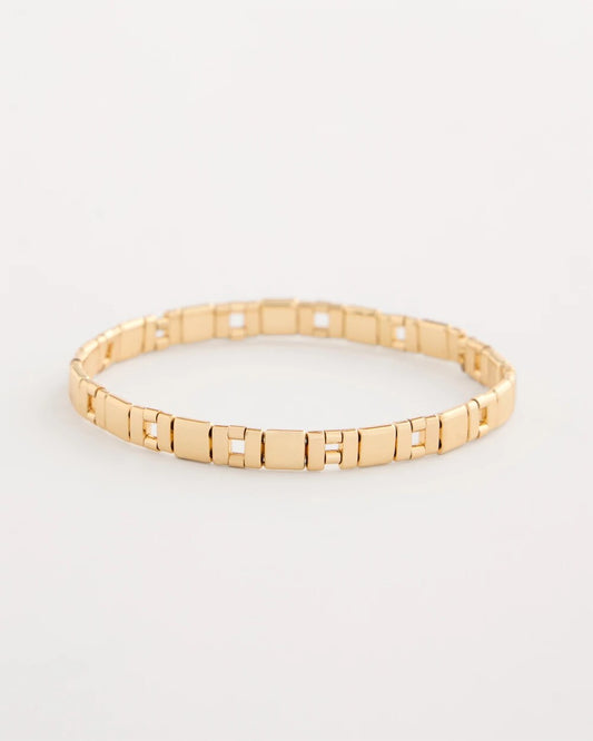 Chico's Sale - Glam Slice Stretch Bracelet Gold