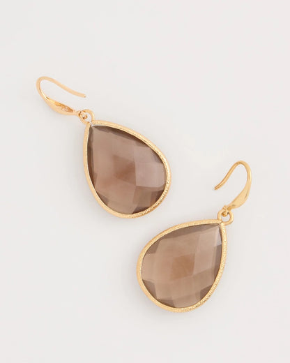 Chico's Great Value - Neutral Teardrop Earrings Neutral