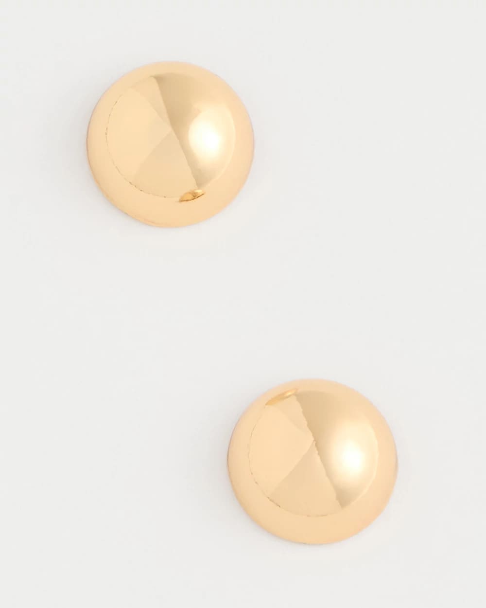 Chico's Value - Mini Goldtone Sphere Stud Earrings Gold