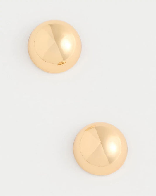 Chico's Value - Mini Goldtone Sphere Stud Earrings Gold