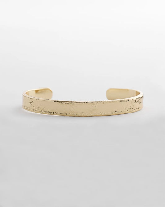 Chico's Trending - Goldtone Flexible Cuff Bracelet Gold