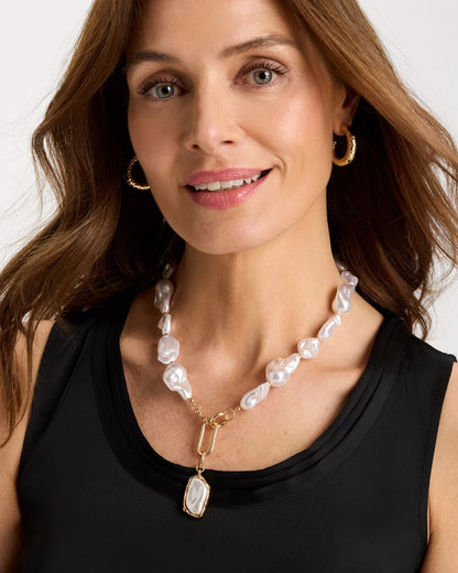 Chico's Best Price - Siren Faux Pearl Y-Necklace Pearl