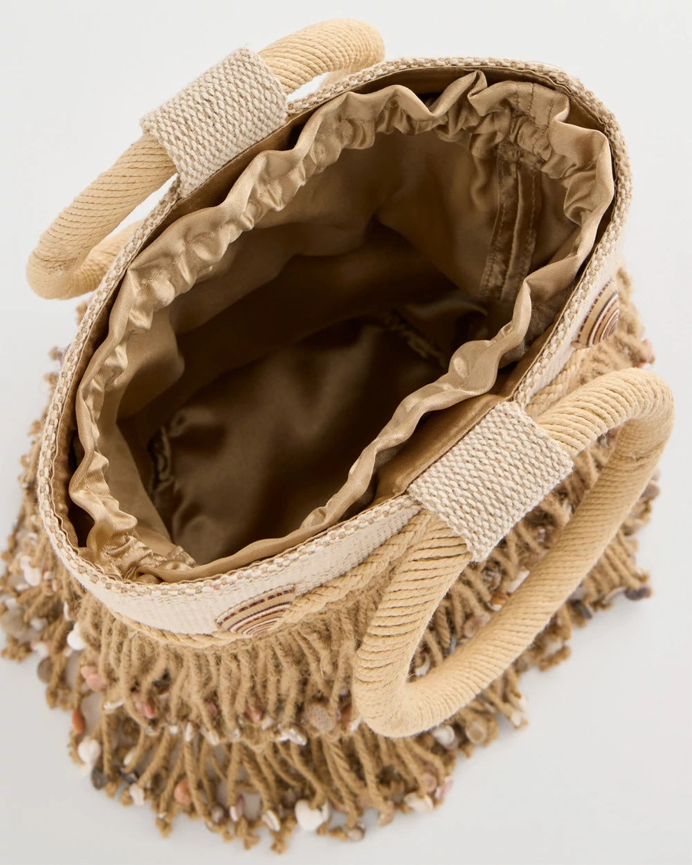 Chico's Recommended - Chico's Originals Bamboo Bucket Bag Natural