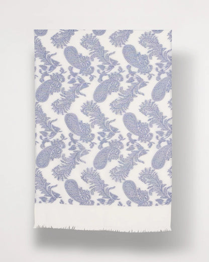 Chico's Great Value - Paisley Jacquard Oblong Scarf Neutral
