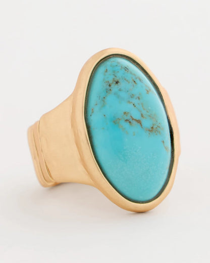 Chico's Sale - Turquoise Blue Stretch Ring Turquoise