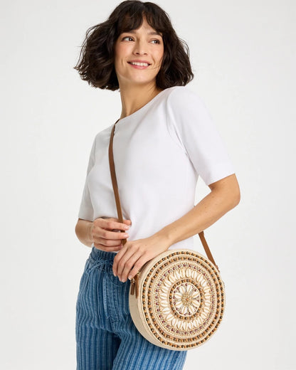 Chico's Everyday - Seashell-Inspired Crossbody Bag Neutral