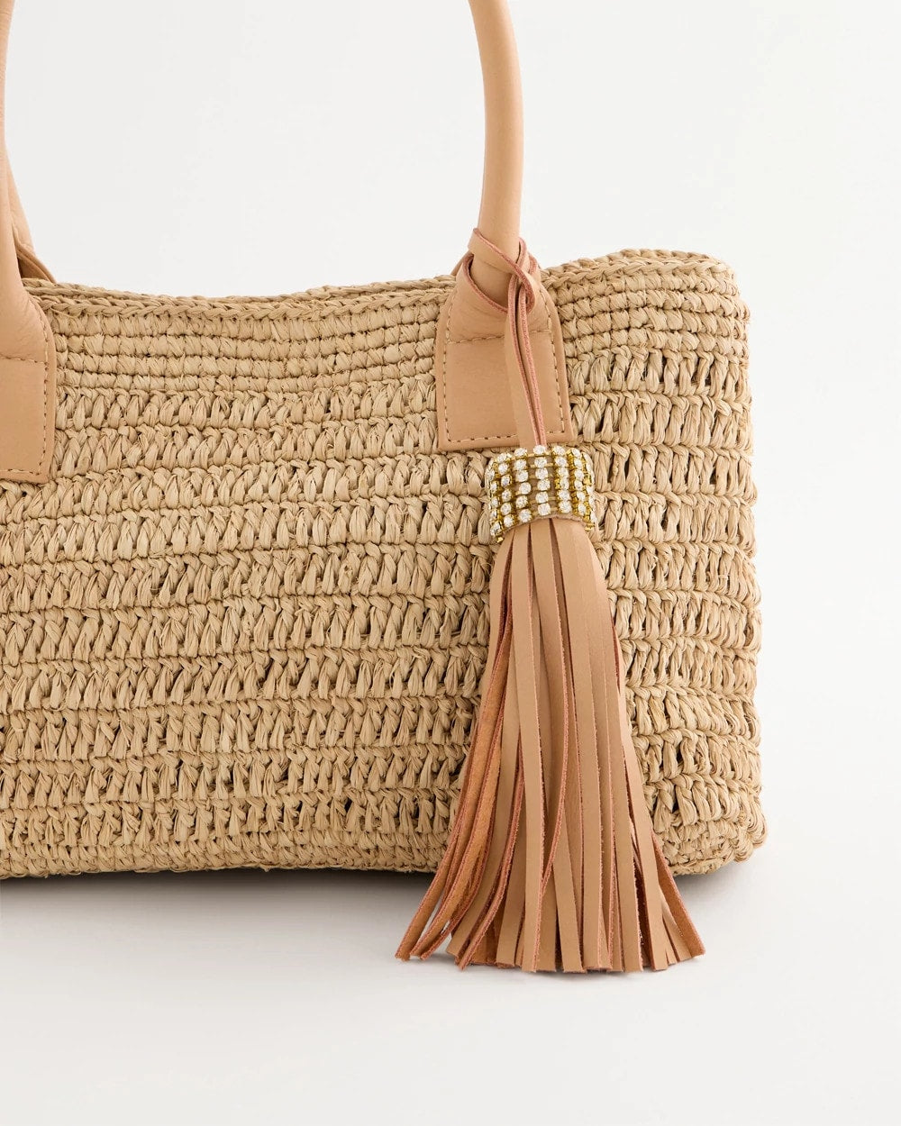 Chico's Deals - Chico's x Romi Tokyo Handbag Natural