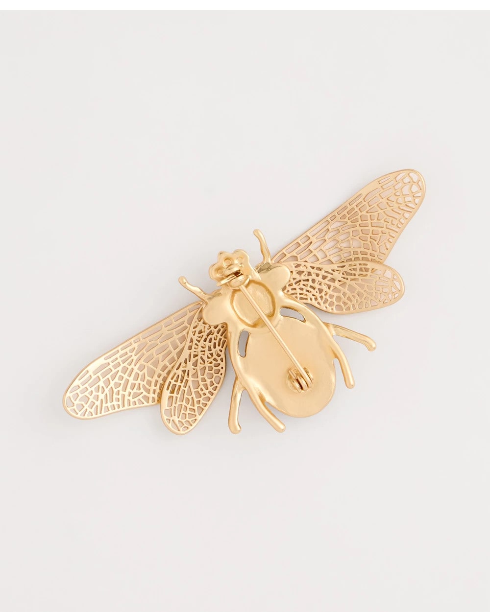 Chico's Sale - Sodalite Stone Pearl Bee Brooch Blue
