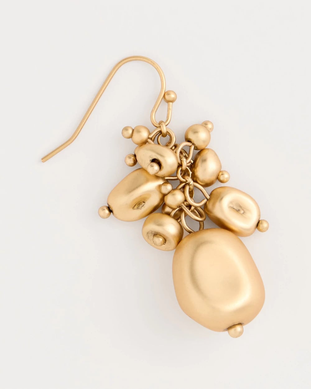 Chico's Everyday - Goldtone Cluster Earrings Gold