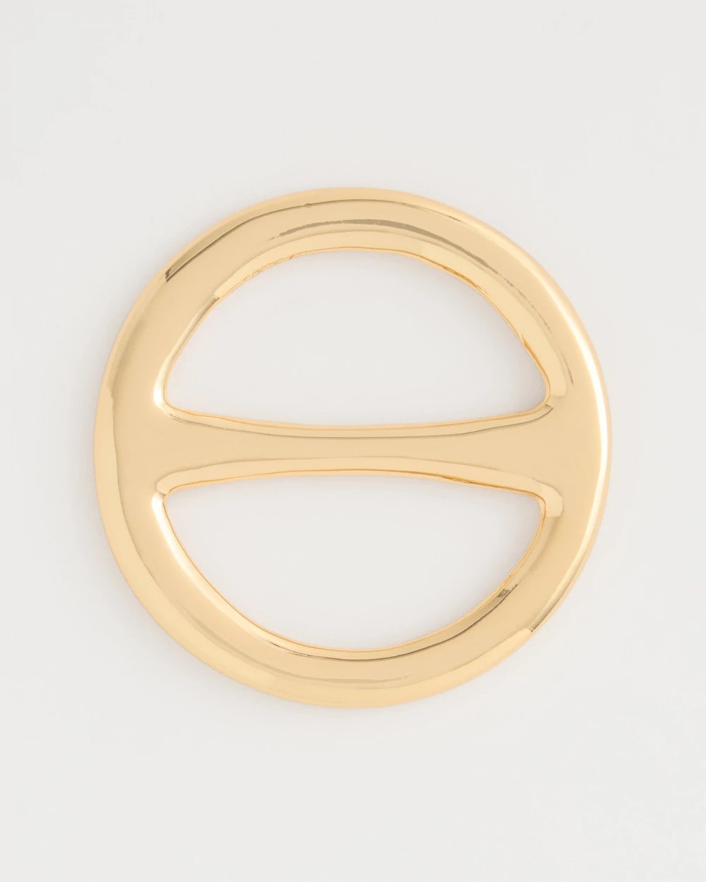 Chico's Hot Sale - Golden Round Scarf Ring Gold