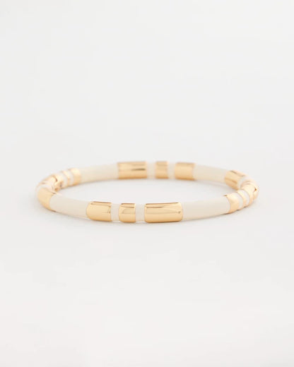 Chico's Smart Buy - White Enamel Hinge Bangle White