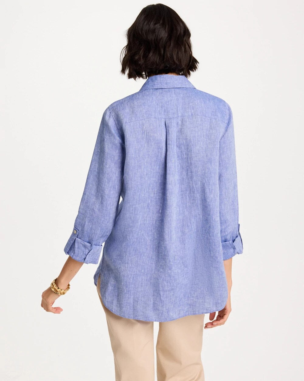 Chico's Hot Sale - No Iron™ Linen Tunic Indigo