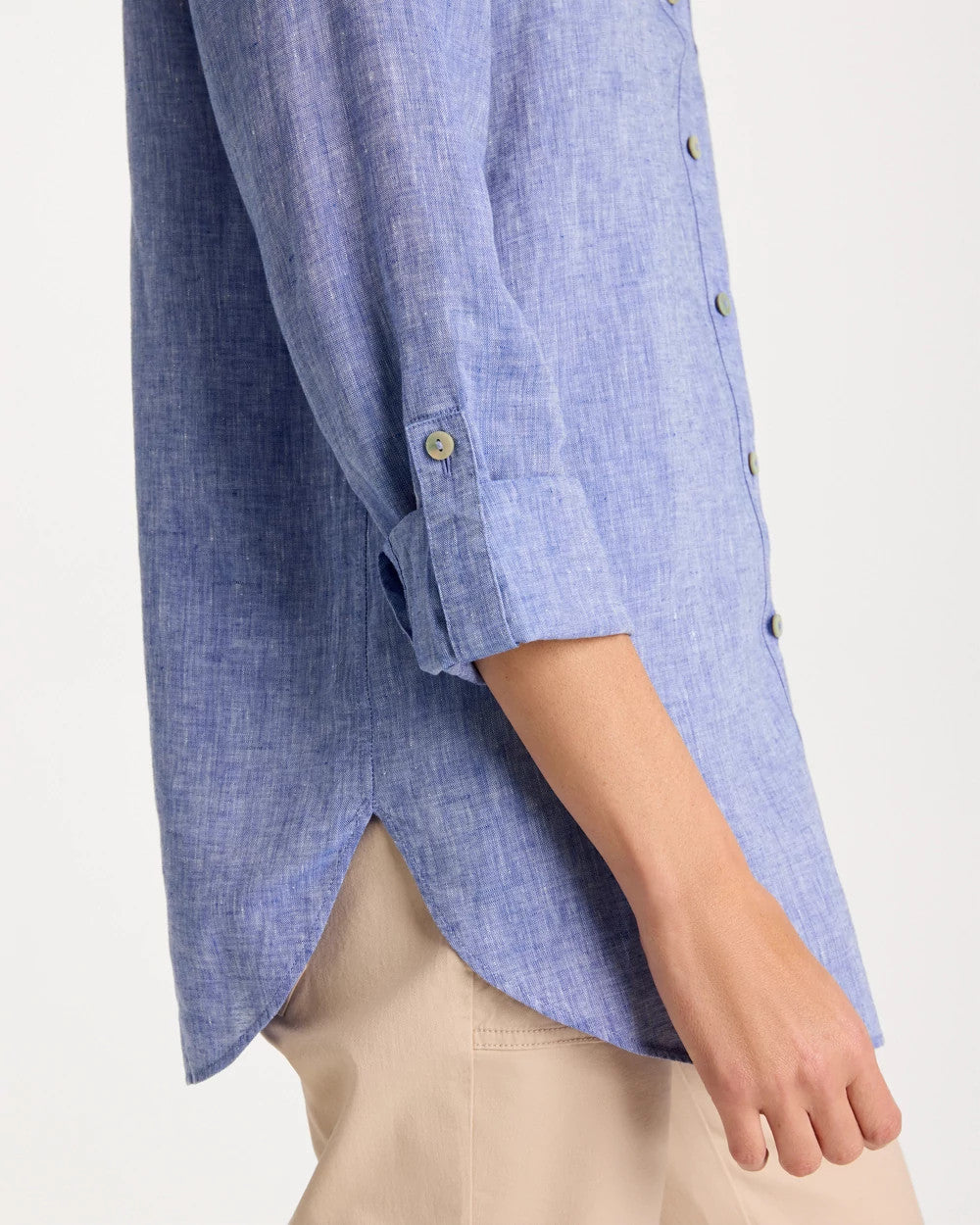 Chico's Hot Sale - No Iron™ Linen Tunic Indigo