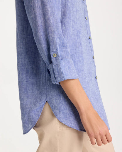 Chico's Hot Sale - No Iron™ Linen Tunic Indigo