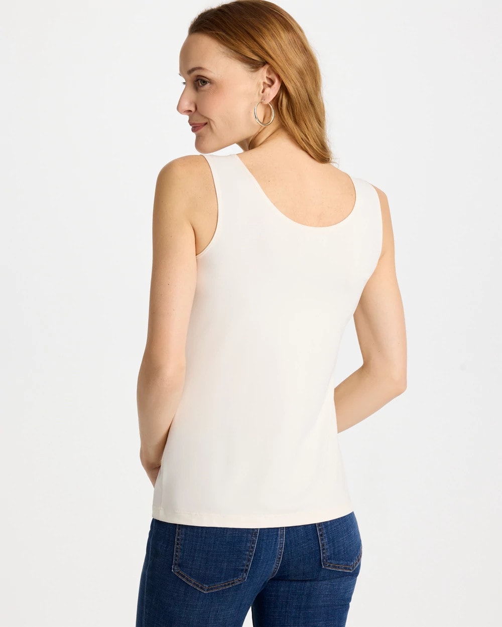 Chico's Great Value - Microfiber Tank Ecru