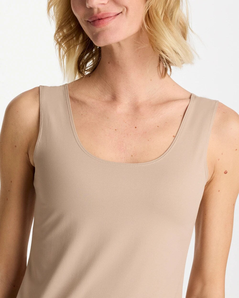 Chico's Customer Favorite - Microfiber Tank Soft Latte