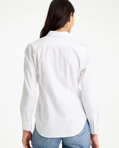 Chico's Value - No-Iron™ Stretch Shirt Optic White