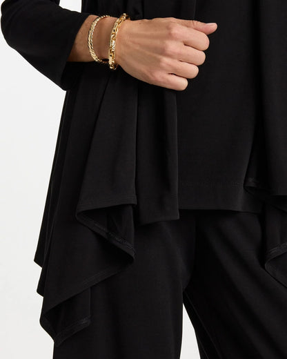 Chico's Popular - Travelers™ Knit Drape Cardigan Black