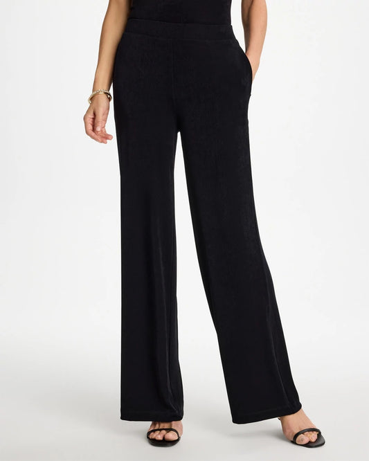 Chico's Best Seller - Petite Travelers™ Wide-Leg Pocket Pants Travelers Black