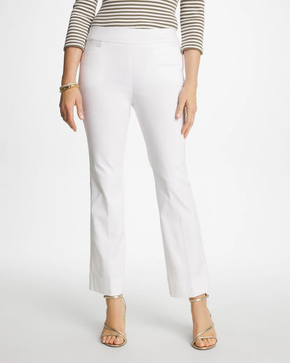 Chico's Signature - Brigitte™ Crop Flare Alabaster