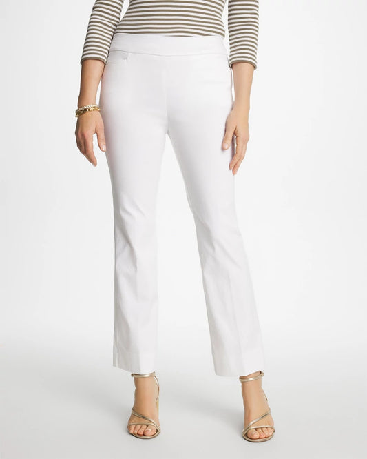 Chico's Signature - Brigitte™ Crop Flare Alabaster