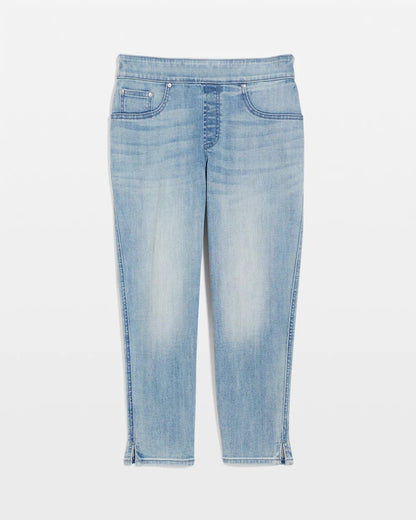 Chico's Trusted - Pull-On Capri Jeans Printemps Indigo