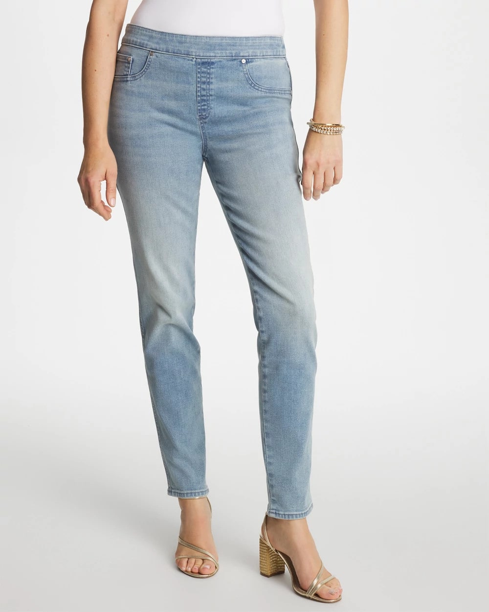 Chico's Deals - Pull-On Slim Ankle Jeggings Printemps Indigo