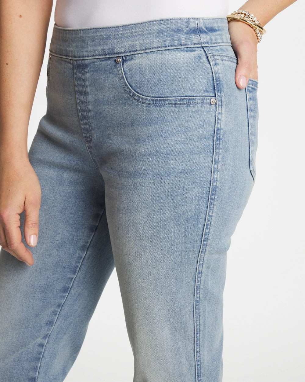 Chico's Deals - Pull-On Slim Ankle Jeggings Printemps Indigo