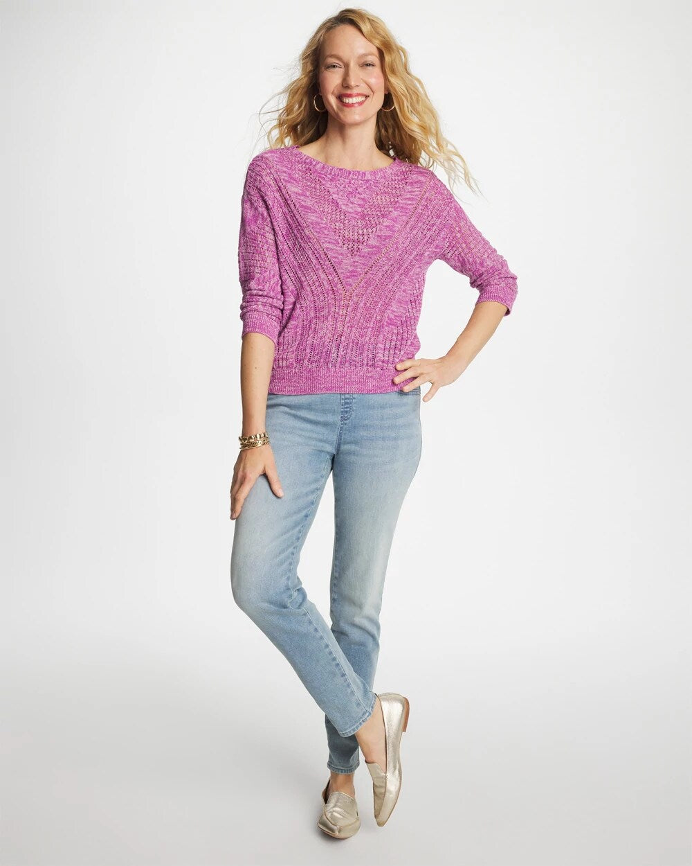 Chico's Deals - Pull-On Slim Ankle Jeggings Printemps Indigo