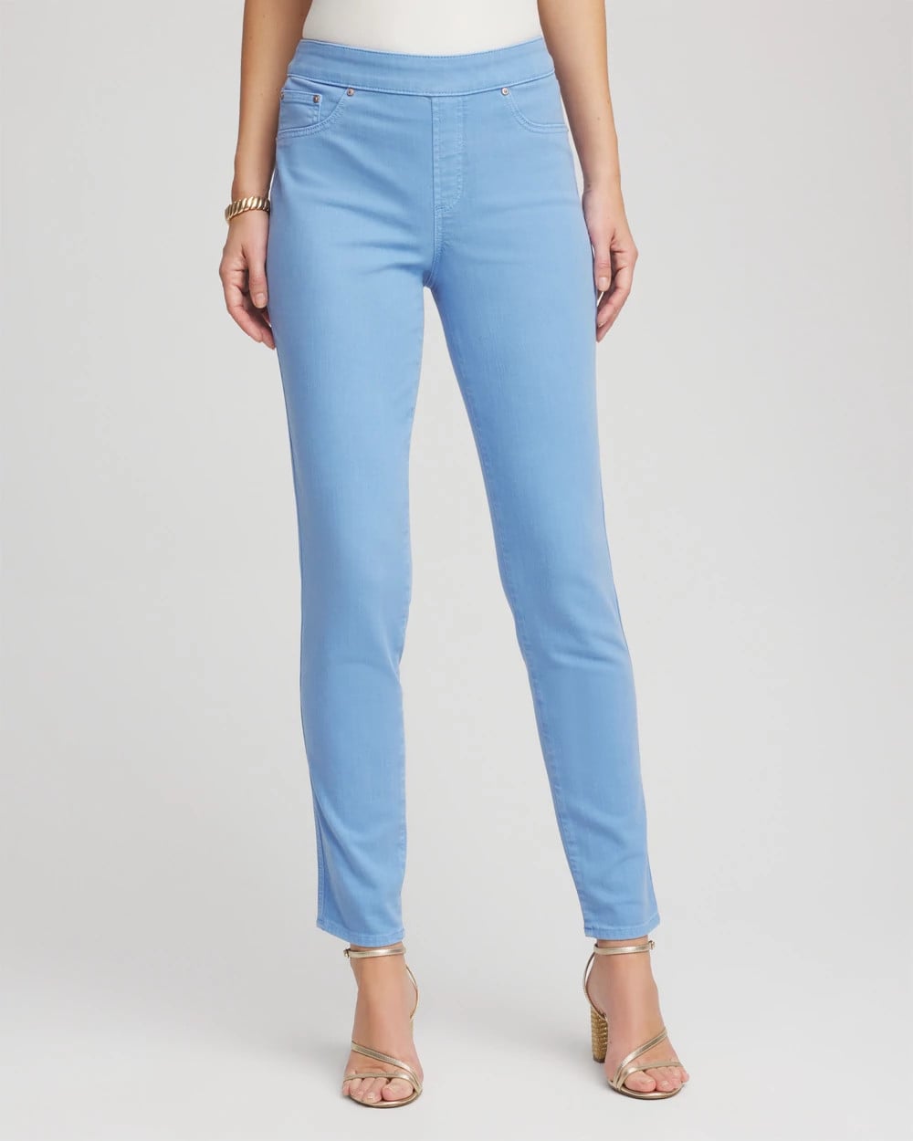 Chico's Best Price - Modern Pull-On Ankle Jeggings Tidal Blue