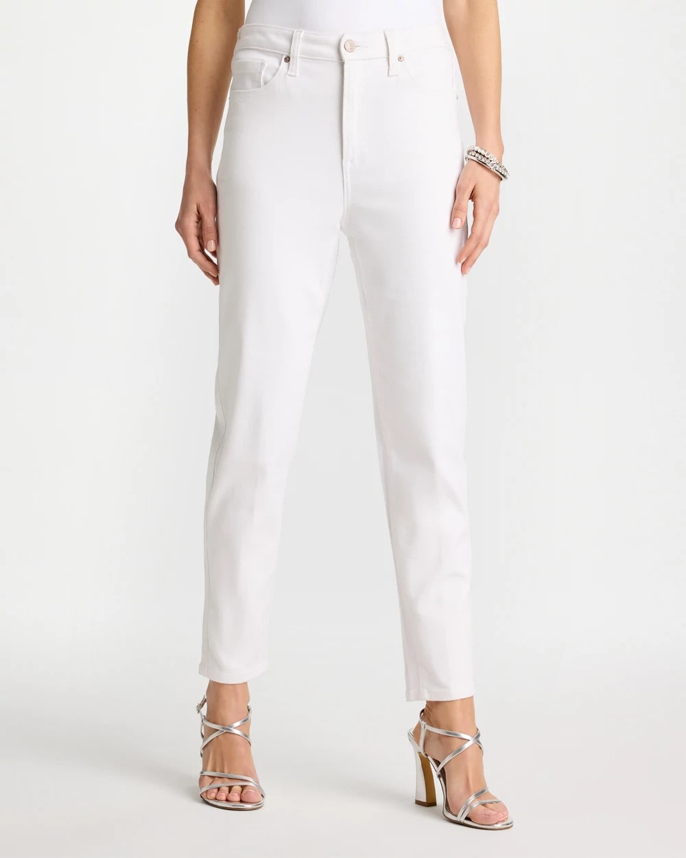 Chico's Everyday - Skinny Ankle Jeans Alabaster
