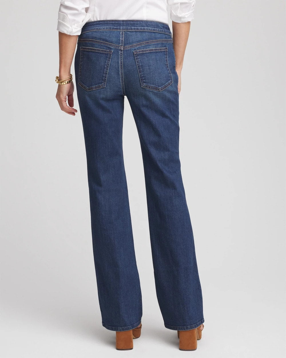 Chico's Popular - Pull-On Slim Bootcut Jeggings Estero Indigo