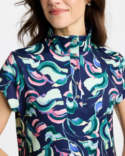 Chico's Deals - Zenergy® UPF Blooms Polo Dress Blossom