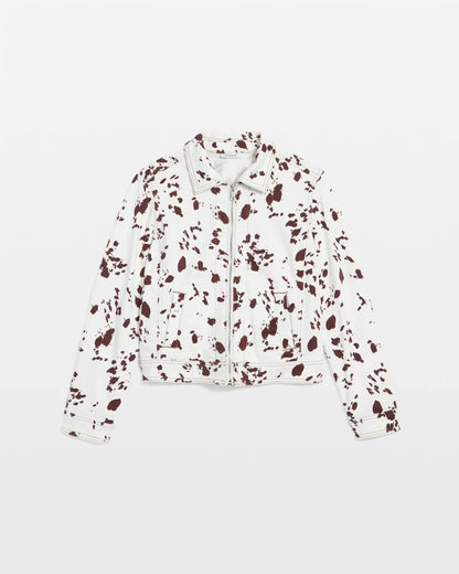 Chico's Customer Favorite - Pampas Pony Denim Jacket Ecru