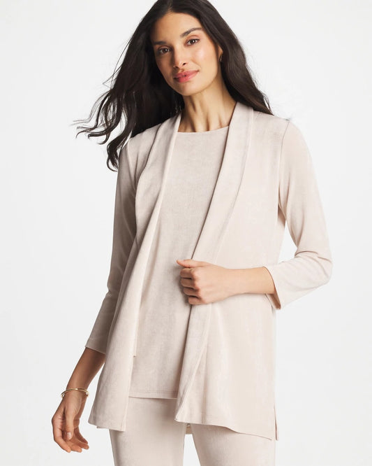 Chico's Deals - Travelers™ Classic Long Jacket Smokey Taupe